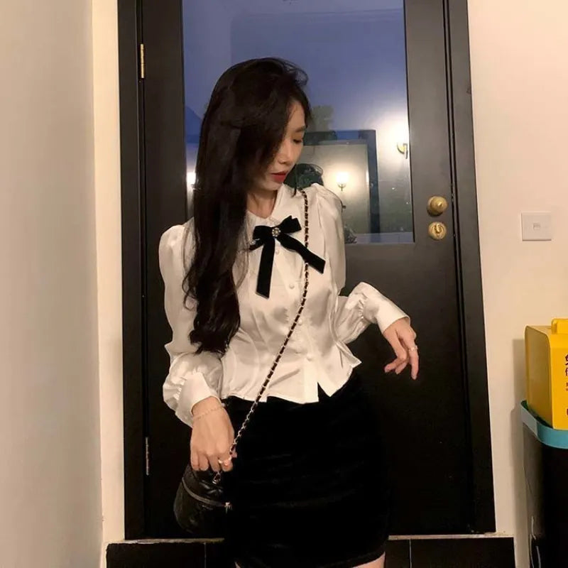 Lace Peter Pan Collar Blouse