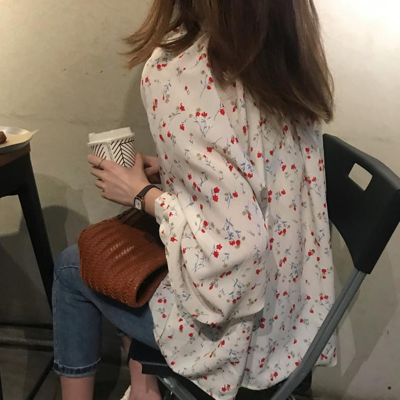 Blouse With Floral Pattern