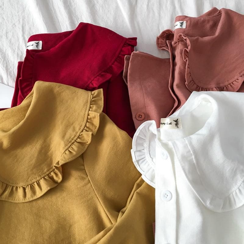 Collared Longsleeve Blouse
