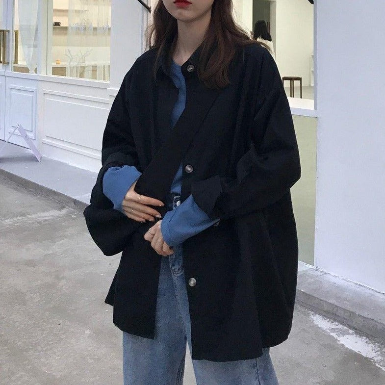 Longsleeved Button-Down Shirt With Pockets