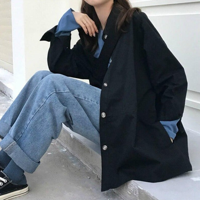 Longsleeved Button-Down Shirt With Pockets