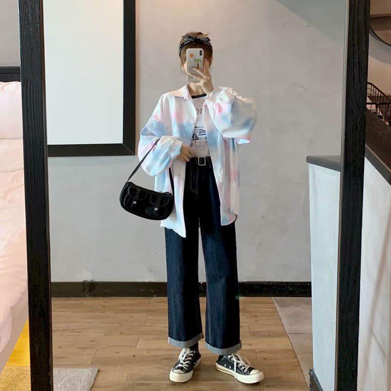 Pastel Tie Dye Blouse